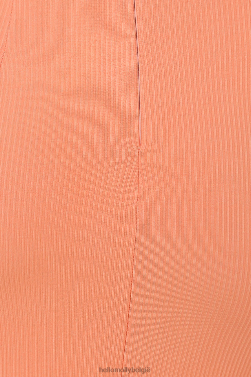 kleding Hello Molly martini's op het dak voor twee midi-jurken perzik XR2L7259