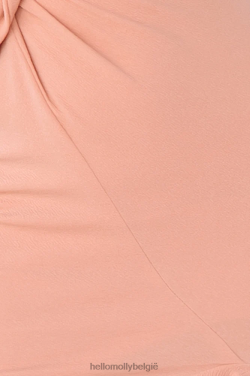 kleding Hello Molly nachtglans midi-jurk blush XR2L7423