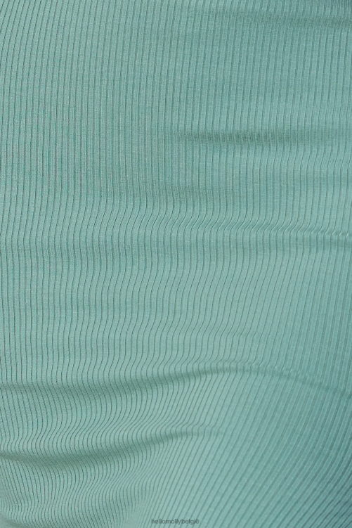 kleding Hello Molly onder de zomerhemel midi-jurk salie XR2L7559