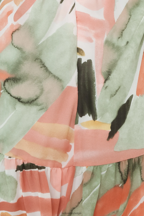 kleding Hello Molly pinot en picasso jurkje roze XR2L7645