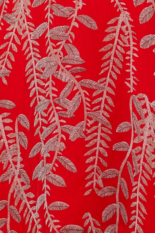 kleding Hello Molly samengebonden jurk rood XR2L7653