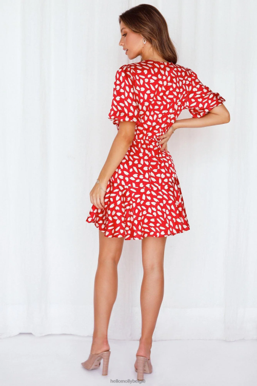 kleding Hello Molly sierlijke dromen jurk rood XR2L7584