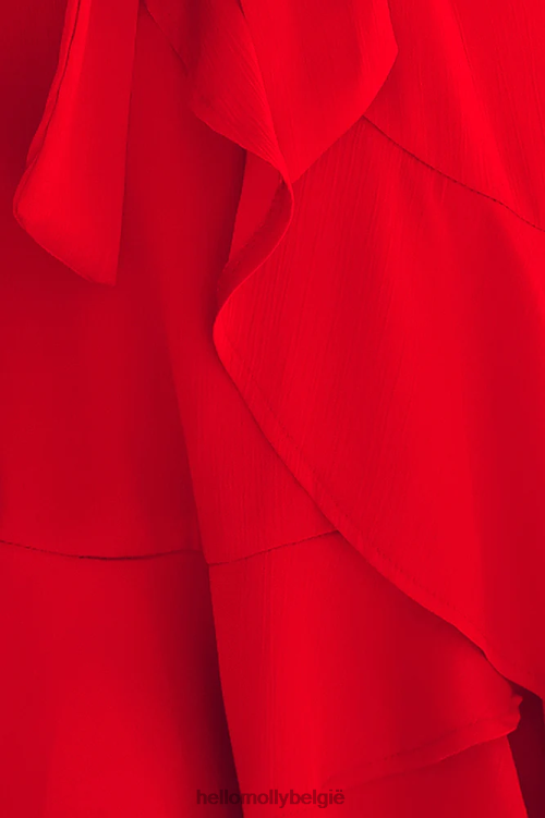 kleding Hello Molly speelgoed theekopjes jurkje rood XR2L7388