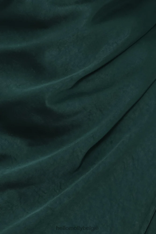 kleding Hello Molly uitdrukkelijke toestemming jurk bosgroen XR2L7147