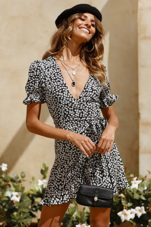 kleding Hello Molly wees een stralende ster, jurk zwart XR2L7630