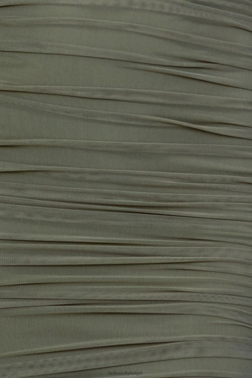 kleding Hello Molly whisky zure jurk olijf XR2L7474