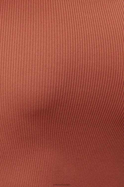 kleding Hello Molly zonsondergangen vanaf de top midi-jurk roest XR2L7551