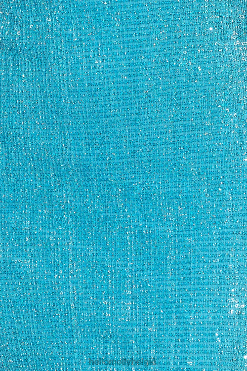 kleding Hello Molly Dromerige glans maxi-jurk met pailletten blauw XR2L6296