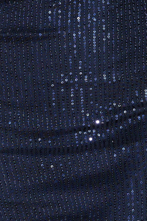 kleding Hello Molly Sparkle on Time maxi-jurk met pailletten blauw XR2L5982