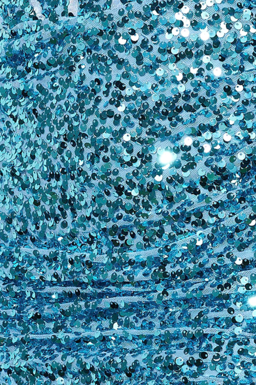 kleding Hello Molly add it up jurk blauwe pailletten XR2L383