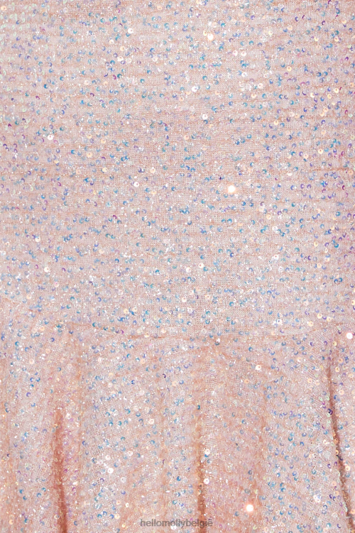 kleding Hello Molly dans op mijn eigen jurk met blozen pailletten XR2L1050