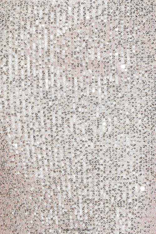 kleding Hello Molly fladderende bezienswaardigheden maxi-jurk met pailletten zilver XR2L6023