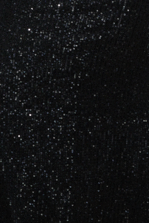 kleding Hello Molly fladderende bezienswaardigheden maxi-jurk met pailletten zwart XR2L5980