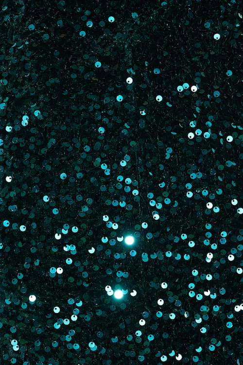 kleding Hello Molly glitter softie mini-jurkje met pailletten groen XR2L3034