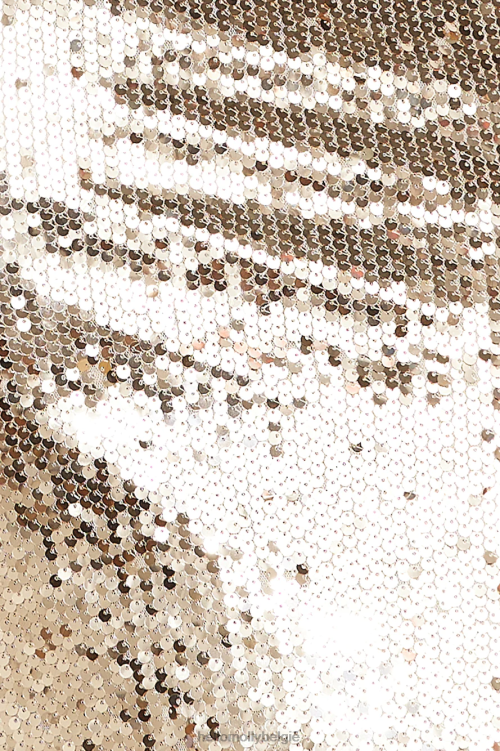 kleding Hello Molly godin energie midi-jurk met pailletten goud XR2L5414