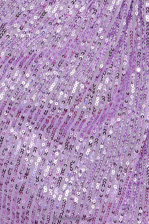 kleding Hello Molly mini-jurkje met gedraaide glans pailletten lila XR2L1202