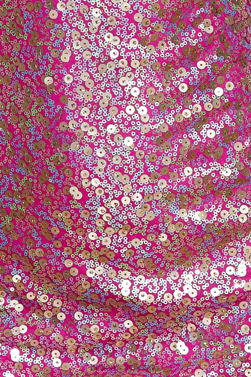 kleding Hello Molly ready for fun mini-jurkje met pailletten paars XR2L1867