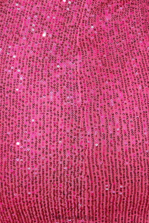 kleding Hello Molly strooi magische paillettenjurk roze XR2L1649
