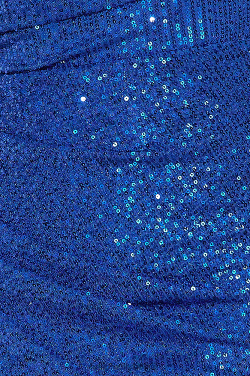 kleding Hello Molly viplist maxi-jurk met pailletten blauw XR2L5992