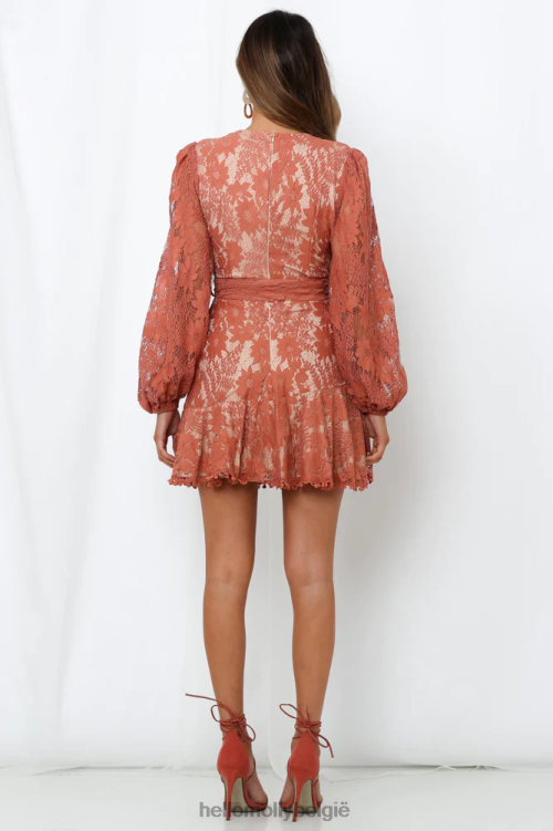 kleding Hello Molly verhoogde engelenjurk roos XR2L7016