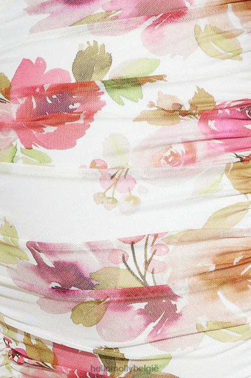 kleding Hello Molly Bloom Now maxi-jurk wit XR2L6110