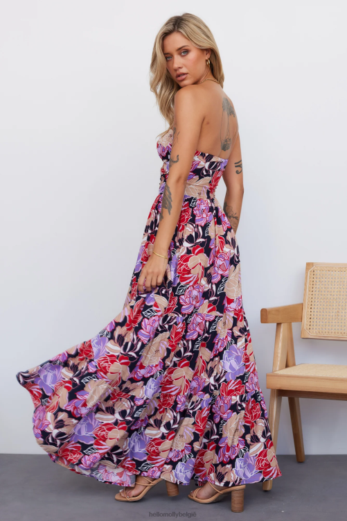kleding Hello Molly Cascading Blossoms maxi-jurk met bloemenprint XR2L6538