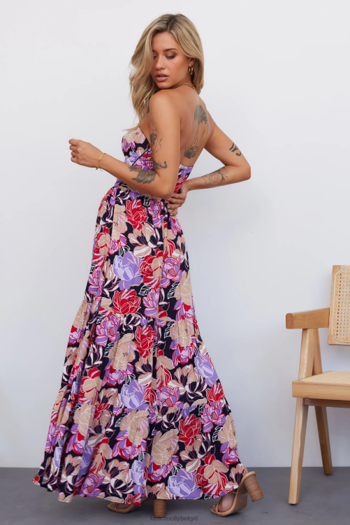 kleding Hello Molly Cascading Blossoms maxi-jurk met bloemenprint XR2L6538