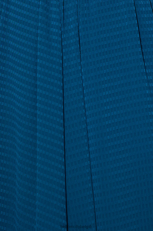 kleding Hello Molly Downtown brunch maxi-jurk marineblauw XR2L5078