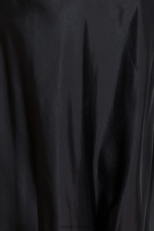 kleding Hello Molly Dreams of Silk maxi-jurk zwart XR2L6042
