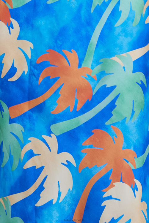 kleding Hello Molly Playing the field maxi-jurk blauw XR2L6602