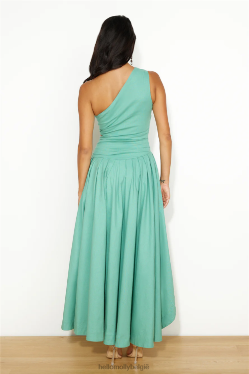 kleding Hello Molly Private Island Time maxi-jurk salie XR2L5846