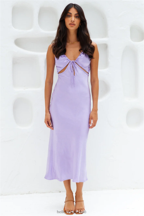 kleding Hello Molly Seraphina maxi-jurk lila XR2L6378