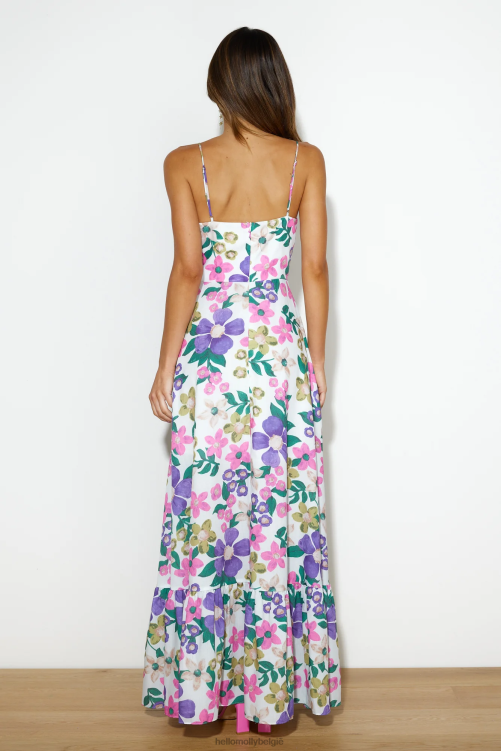 kleding Hello Molly Sunset Walk maxi-jurk multi XR2L6241