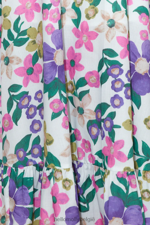 kleding Hello Molly Sunset Walk maxi-jurk multi XR2L6241