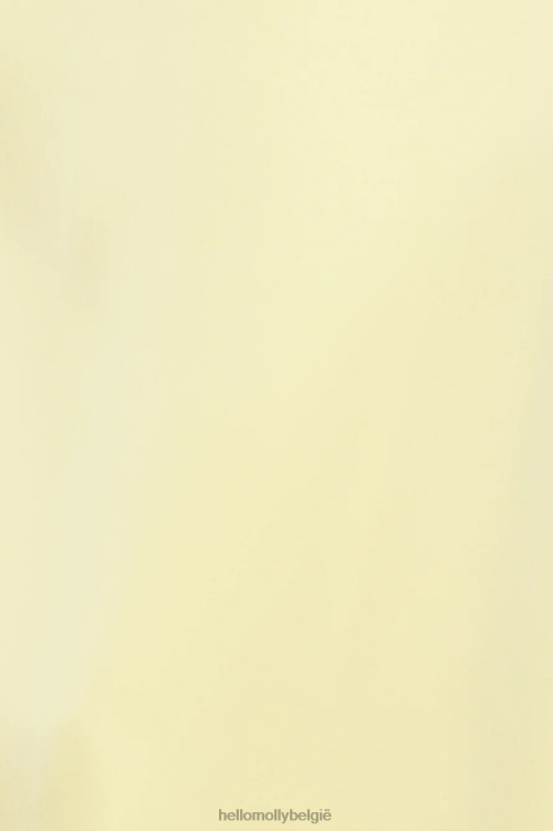 kleding Hello Molly al je aandacht satijnen maxi-jurk geel XR2L5948