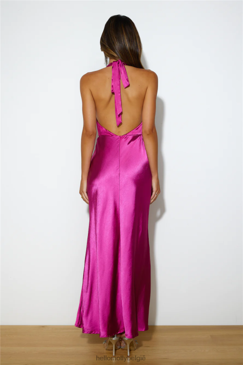 kleding Hello Molly ballroommeisje maxijurk fuchsia XR2L6180