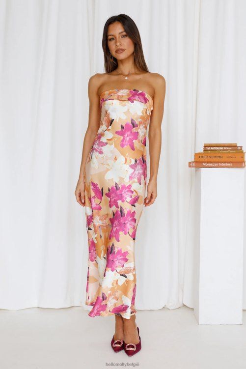 kleding Hello Molly beat pumpin maxi-jurk met bloemenprint XR2L6571