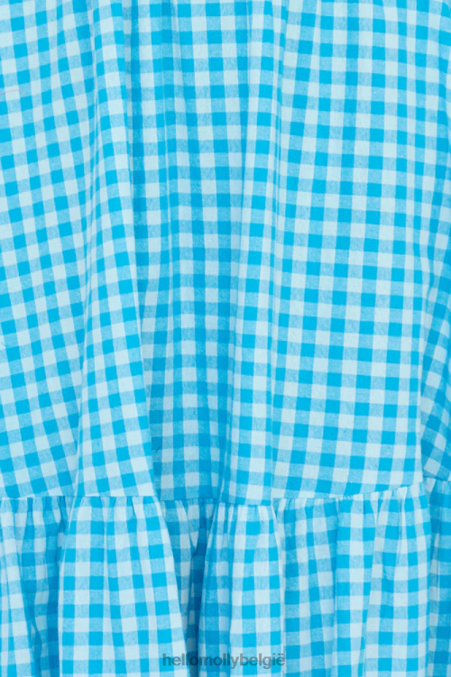 kleding Hello Molly belangrijk stuk maxi-jurk blauw XR2L6848