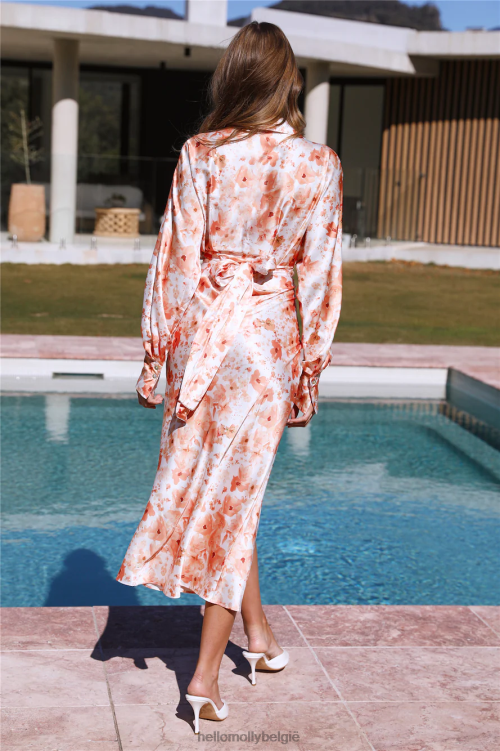 kleding Hello Molly bescheiden hart maxi-jurk bloemen XR2L6627