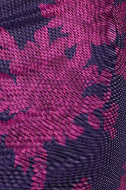 kleding Hello Molly best bits mesh maxi-jurk paars XR2L5632