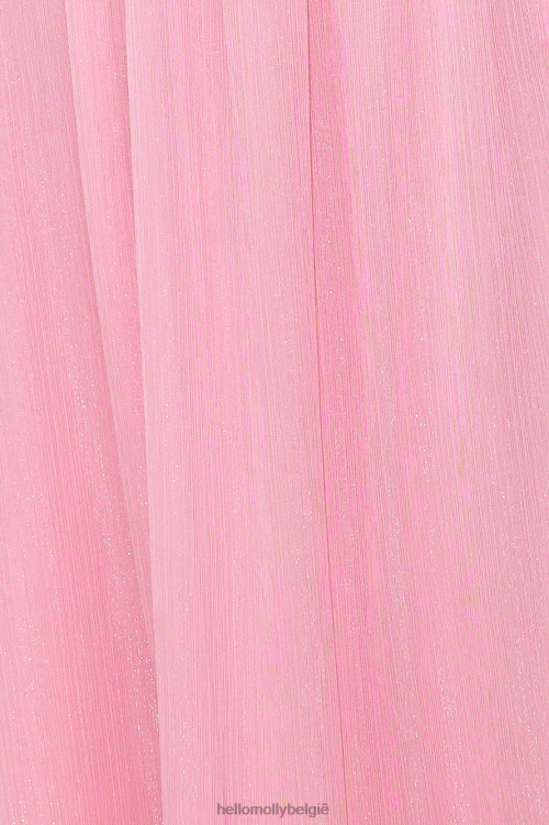 kleding Hello Molly bijzondere dingen maxi jurk roze XR2L3983
