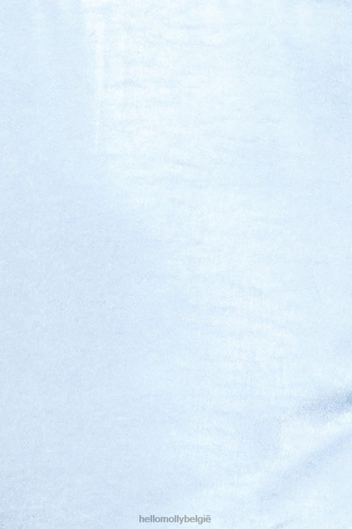 kleding Hello Molly breng de romance satijnen maxi-jurk blauw XR2L5642