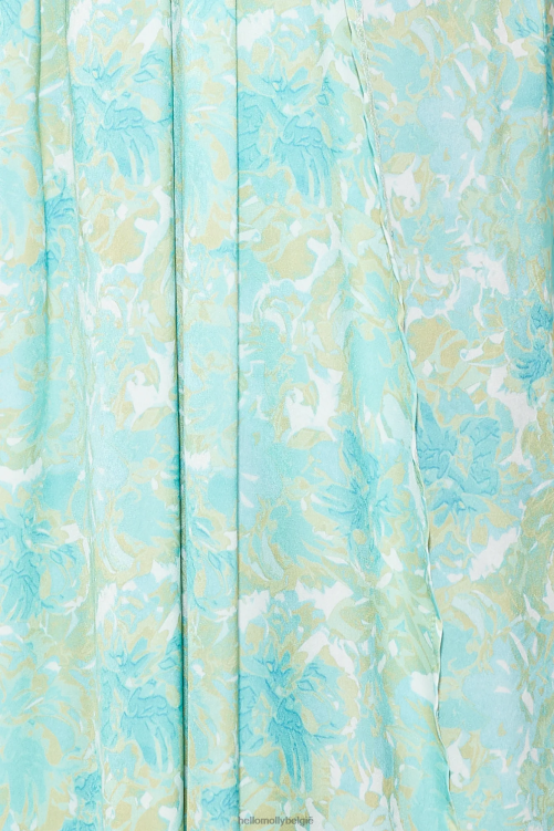 kleding Hello Molly celestial bliss maxi-jurk groen XR2L5758