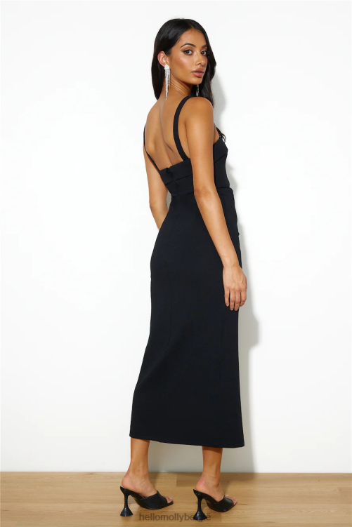 kleding Hello Molly dichter jurk zwart XR2L5134