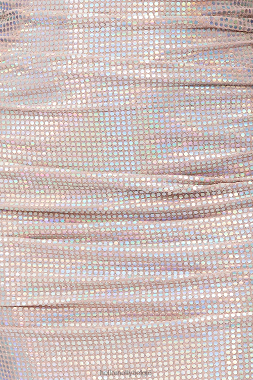 kleding Hello Molly discomeisje maxijurk roze XR2L6517