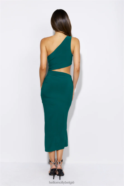 kleding Hello Molly dreammind maxi-jurk groenblauw XR2L5834