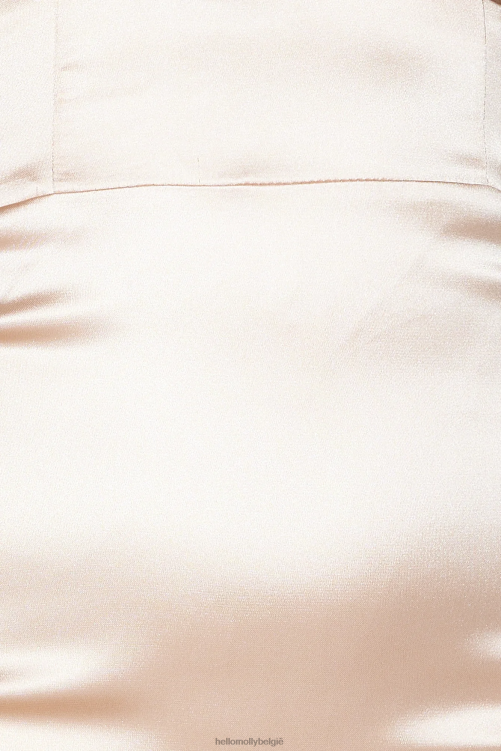 kleding Hello Molly dromerige 'fit maxi-jurk perzik XR2L6236