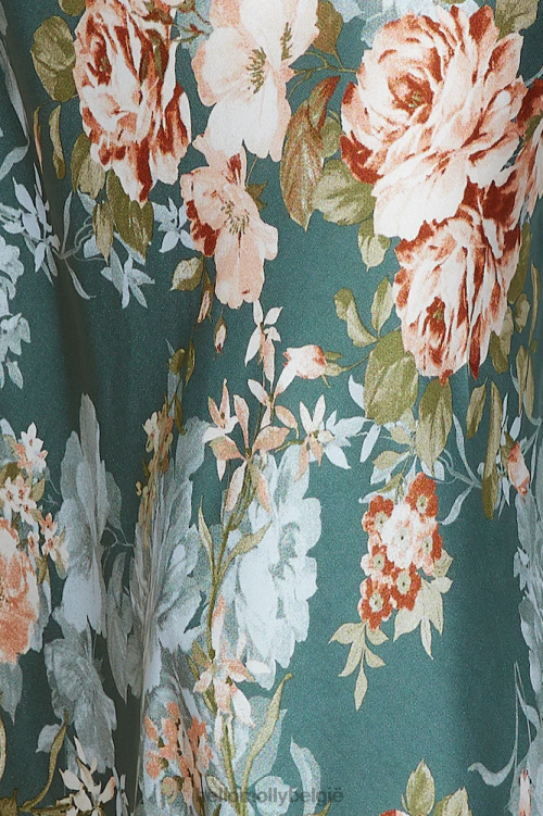 kleding Hello Molly fake it maxi jurk groen XR2L6330