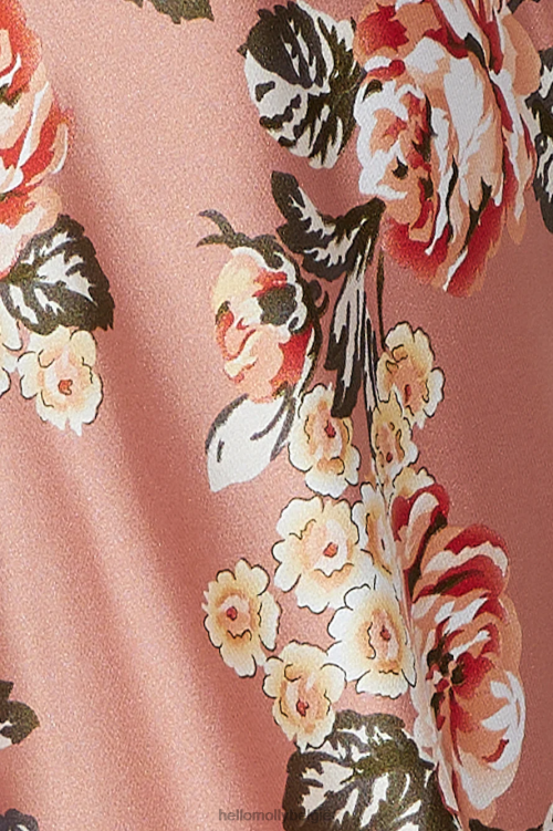 kleding Hello Molly fake it maxi jurk roze XR2L3826