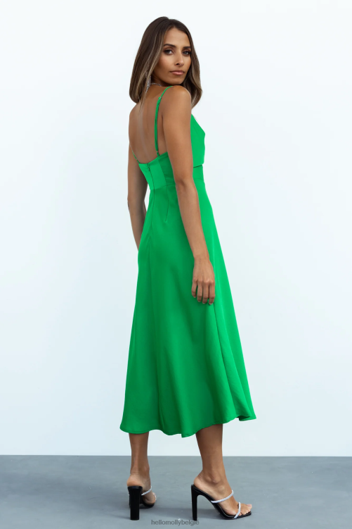 kleding Hello Molly familiegeheime maxi-jurk groen XR2L6708